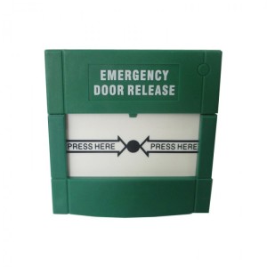 Emergency Door Release Glass